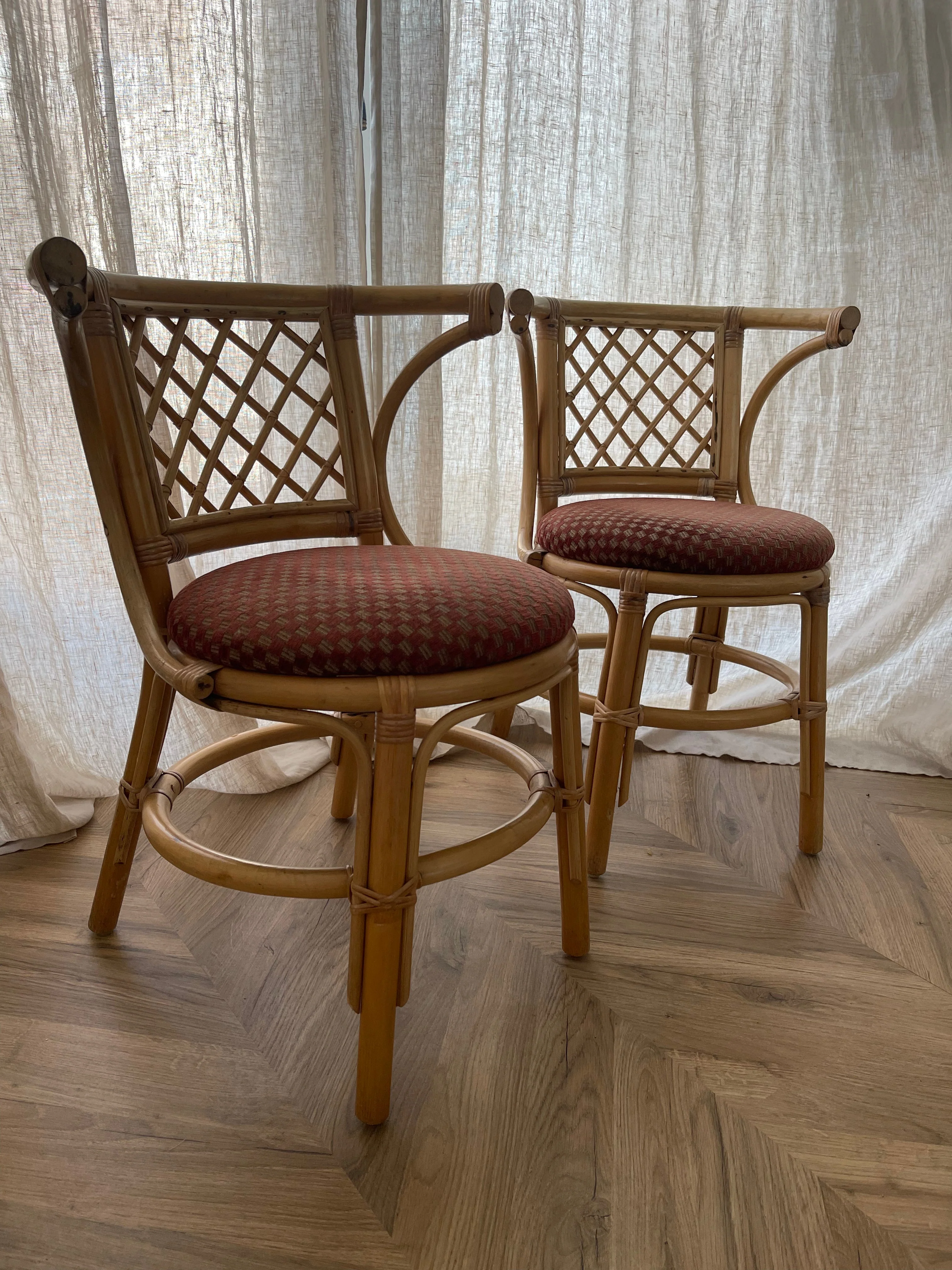 Rotan/Bamboe stoelen
