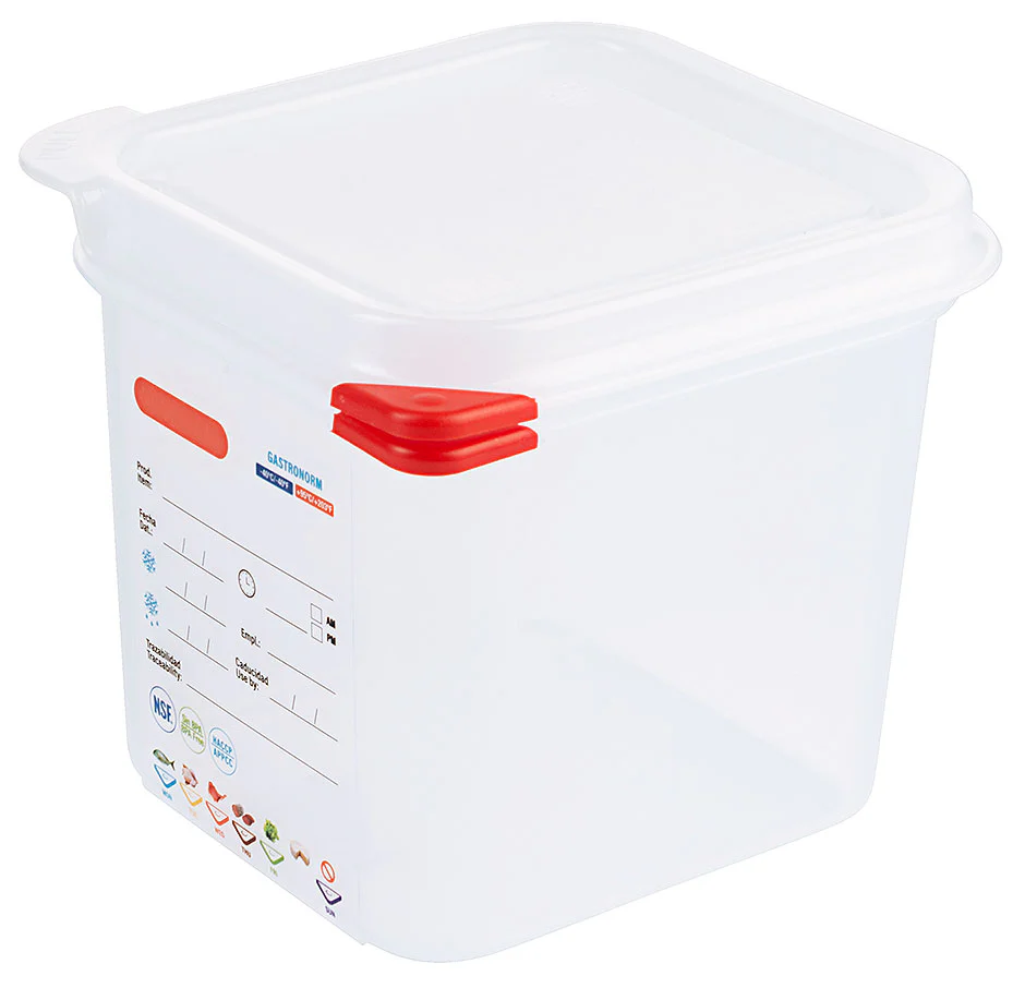 Voorraadbak Poly, 1/6 GN, H:15 cm, 2,6 L