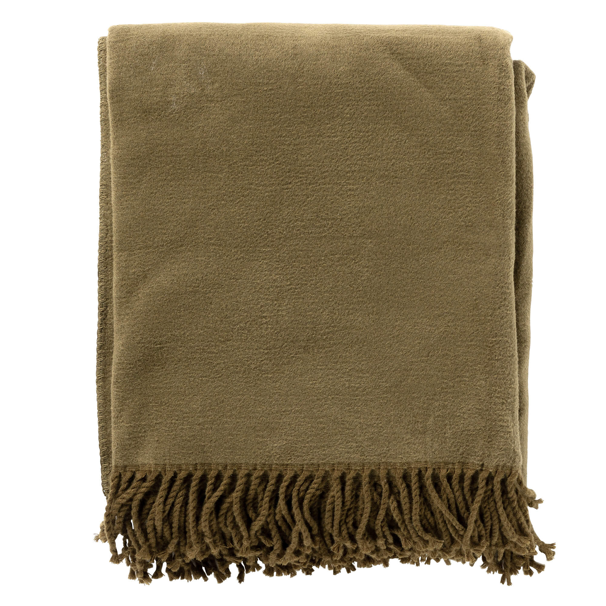 ANNABELLA | plaid 150×200 cm | Military Olive | groen | Hoii