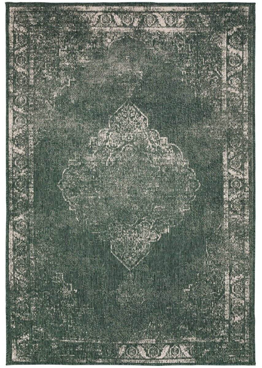 Buiten vloerkleed sage – Groen – dubbelzijdig – EVA Interior