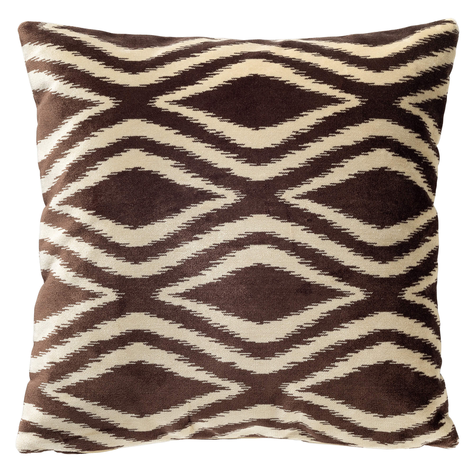 AMORA | sierkussen 45×45 cm | Chocolate Martini | bruin | Hoii | met d