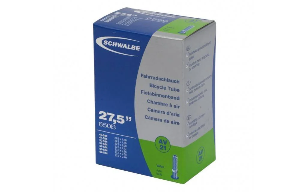 Binnenband Schwalbe AV21 27,5″ – 40mm Ventiel