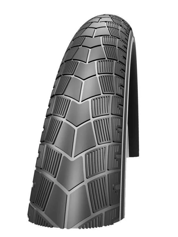 Buitenband Schwalbe Big Apple 55-559 (26×2.15) – Zwart met Reflectie