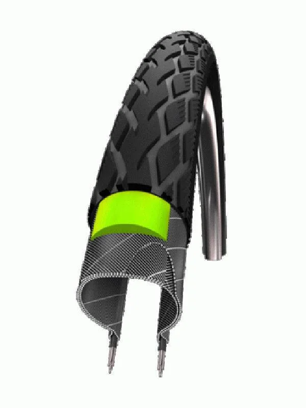 Buitenband Schwalbe Marathon GreenGuard 37-622 – Zwart met Reflectie