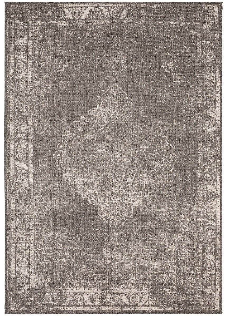 Buiten vloerkleed Sage – Grijs – dubbelzijdig – EVA Interior – 160 x 2