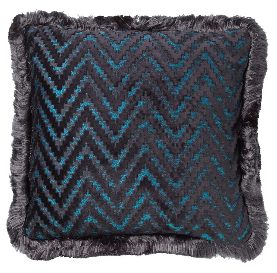 BERNARD | sierkussen 45×45 cm | Insignia Blue | blauw | Hoii | met duu