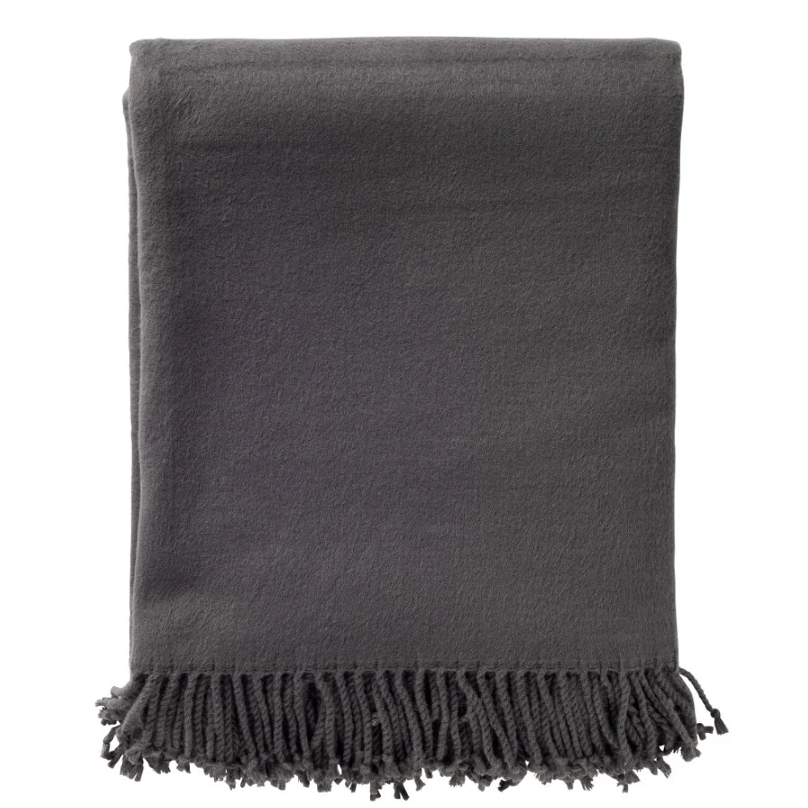 ANNABELLA | plaid 150×200 cm | Charcoal Gray | antraciet | Hoii