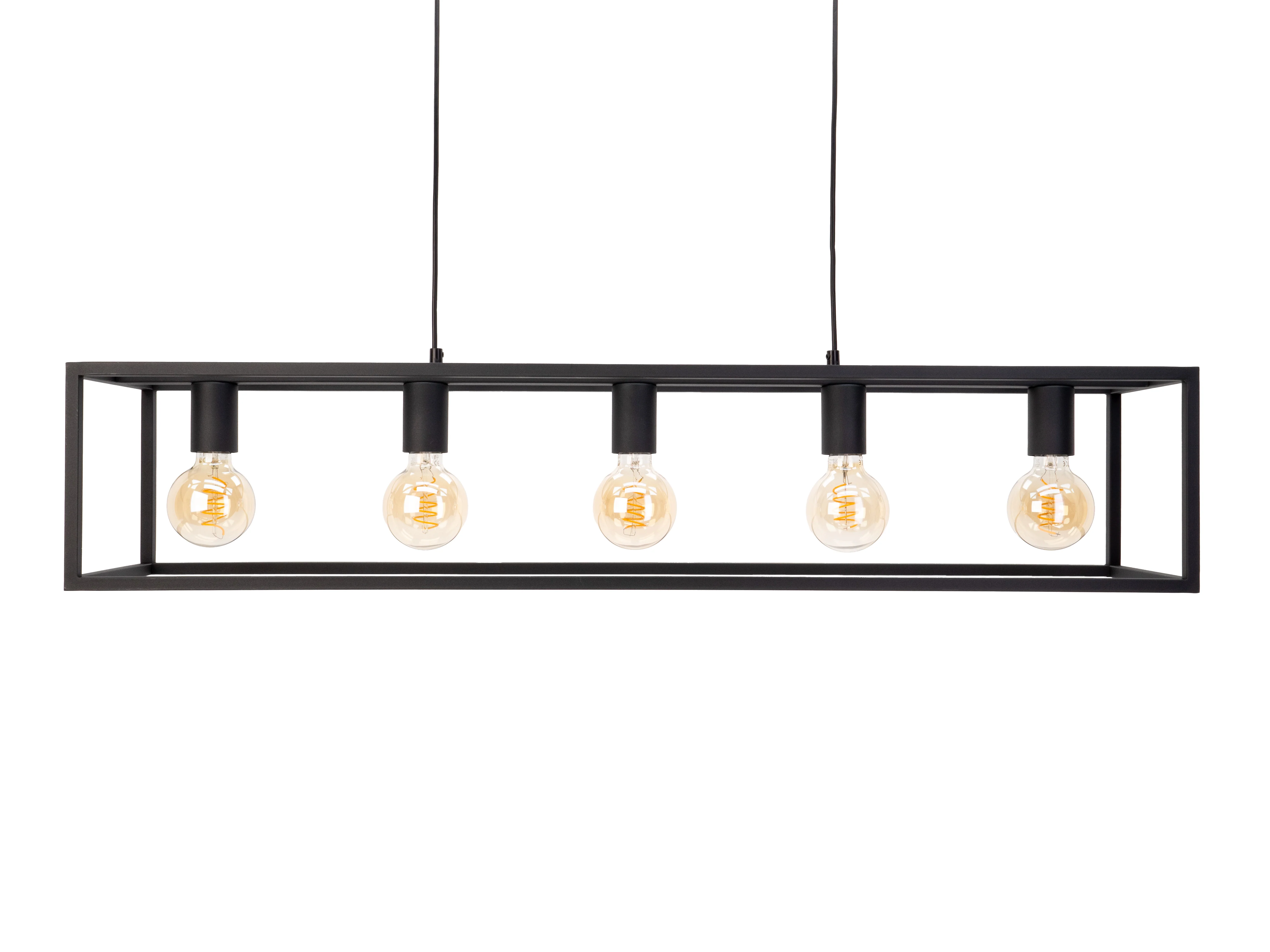 EGLO hanglamp Eldrick – e27 – 100 cm – zwart