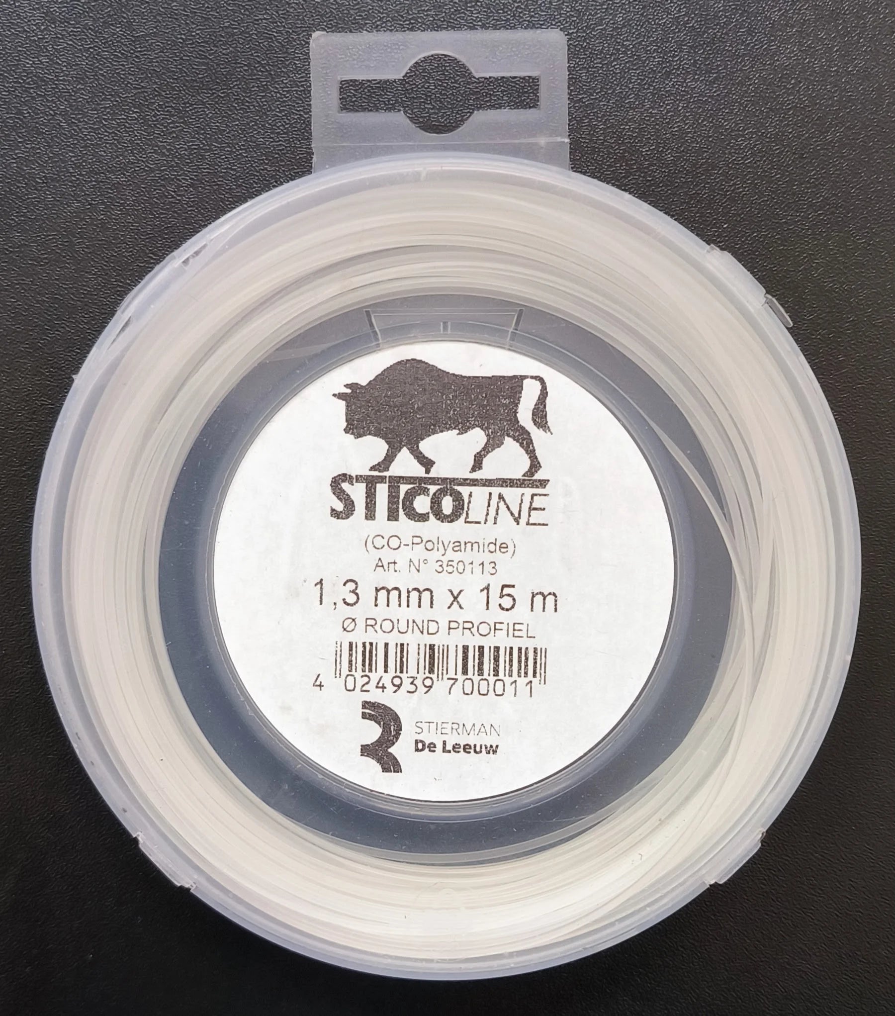 Sticoline Maaidraad / Trimmerdraad – Rond – 1,3mm x 15m