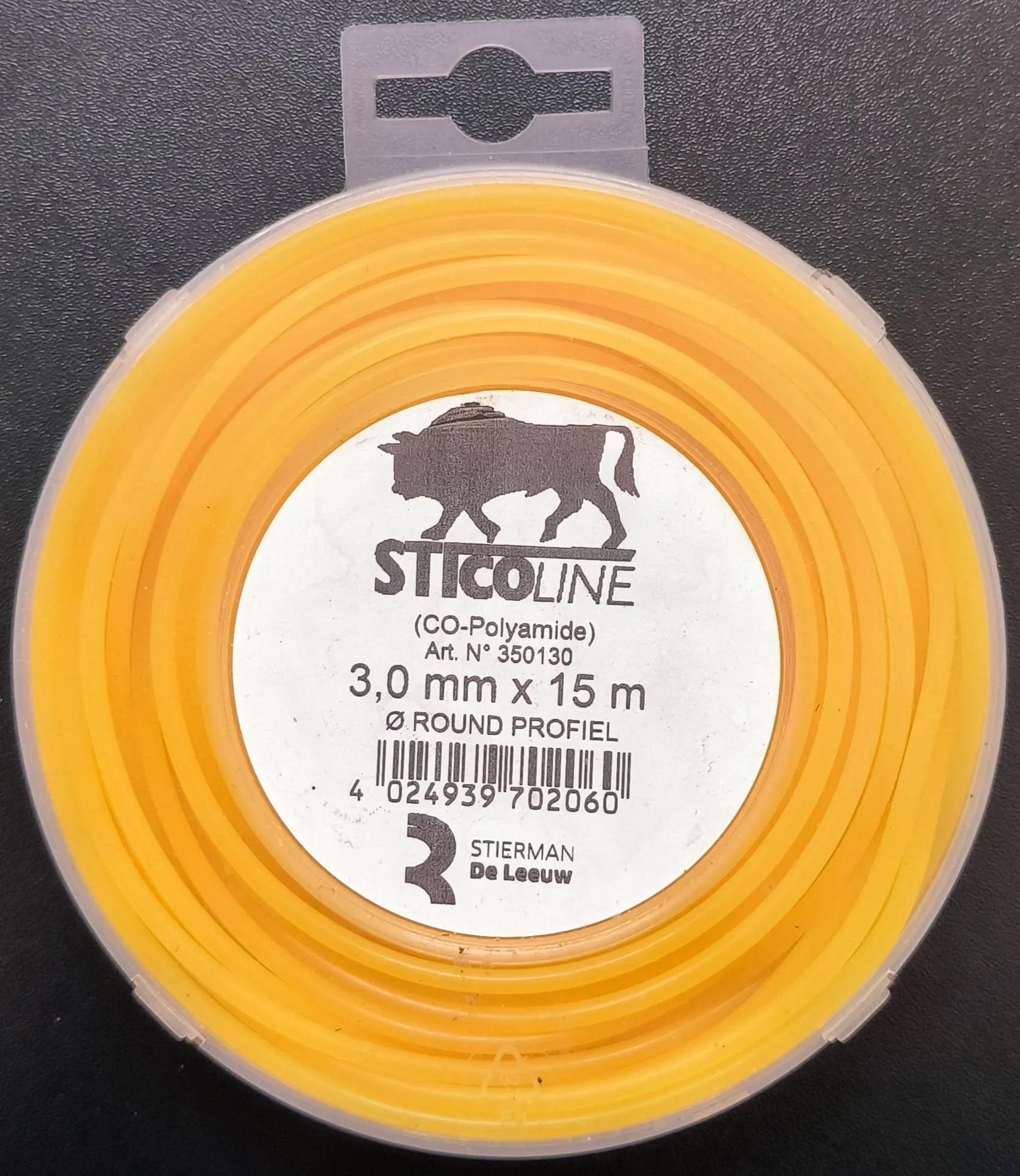 Sticoline Maaidraad / Trimmerdraad – Rond – 3mm x 15m