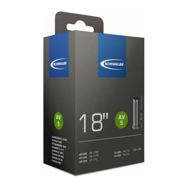 Binnenband Schwalbe AV5 18″ – 40mm Ventiel