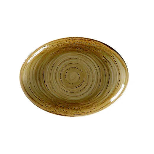 Plateau Ovaal, 26x19cm – Spot Garnet (Set van 12)