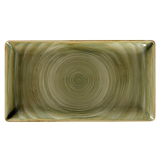 Plateau Rechthoekig, 33,5×18,1cm – Spot Emerald (Set van 6)