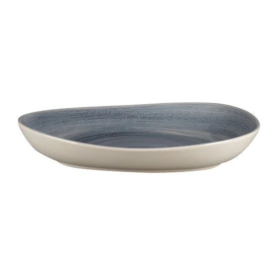 Bord Organic Diep, 28x23xH:5cm – Spot Jade (Set van 12)