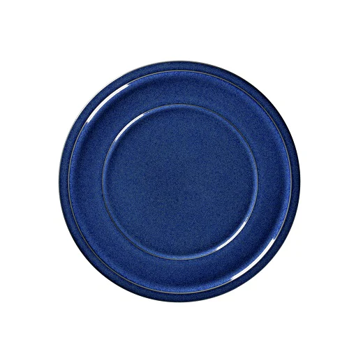 Bord met rand, Ø24xH:2cm – Ease Cobalt (Set van 12)