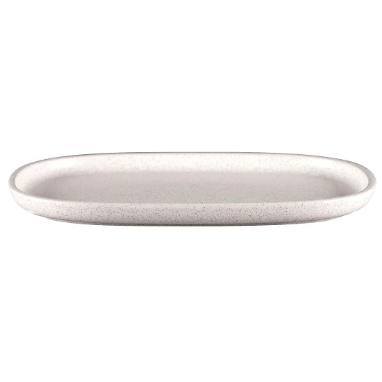 Bord Ovaal, 33x23xH:2,5cm – Ease Clay (Set van 6)