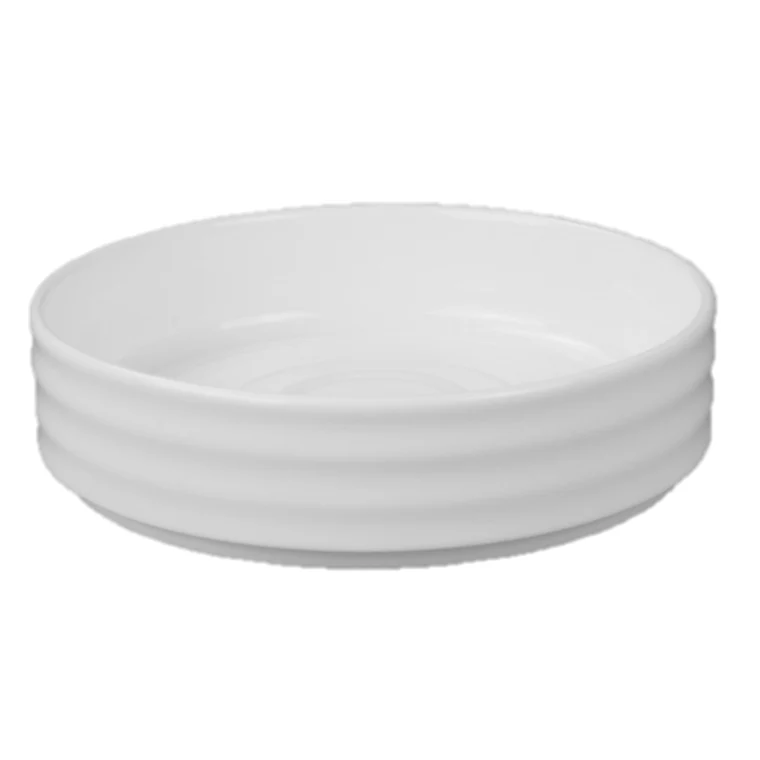 Schaal Stapelbaar, 14 cm – Ariane Artisan Creme (Set van 4)