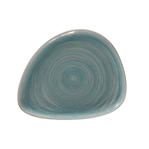 Bord Organic, 24×19,5cm – Spot Saphire (Set van 12)