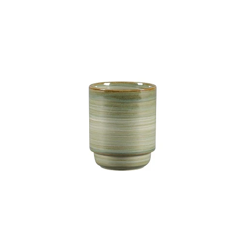Mok zonder oor, Stapelbaar, 30cl – Spot Emerald (Set van 12)