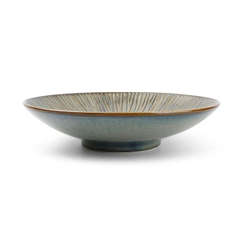 Schaal, Ø24xH:5,5cm – Halo Forest (Set van 4)