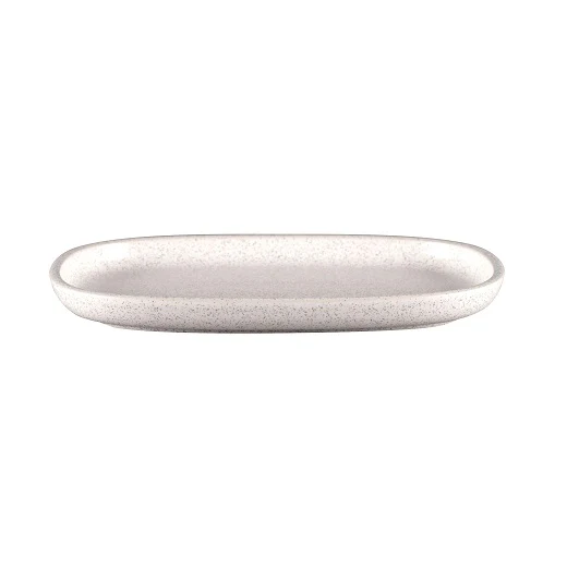 Bord Ovaal, 26x18xH:2,5cm – Ease Clay (Set van 6)