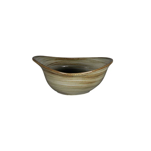 Schaal Organic, 15,5x12xH:6,5cm – Spot Peridot (Set van 12)