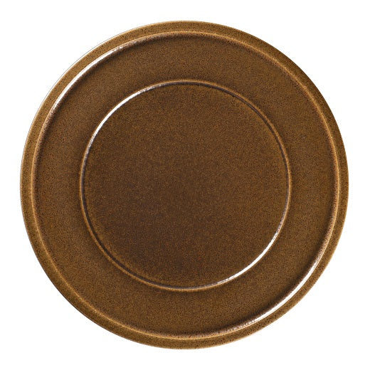 Bord met rand, Ø32xH:2cm – Ease Rust (Set van 6)