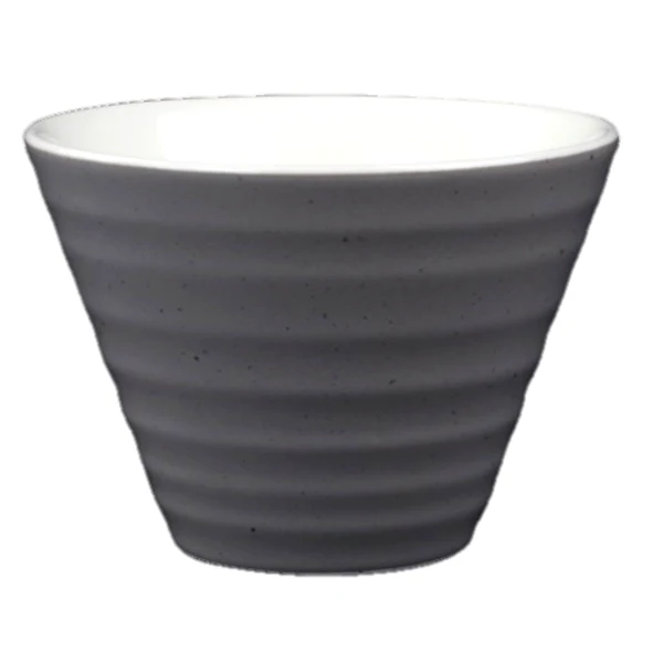 Conische Schaal, Stapelbaar, 11 cm – Ariane Artisan Pebble (Set van 6)