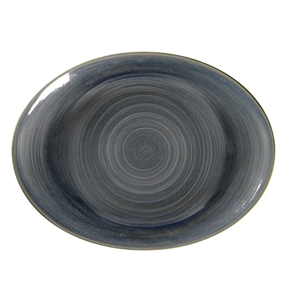 Plateau Ovaal, 36x27cm – Spot Jade (Set van 6)