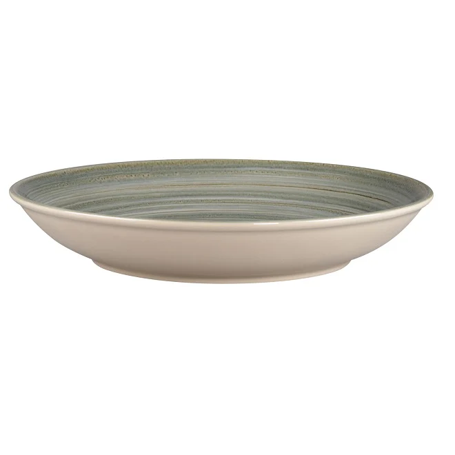 Schaal Diep, Ø30xH:5,2cm – Spot Peridot (Set van 6)