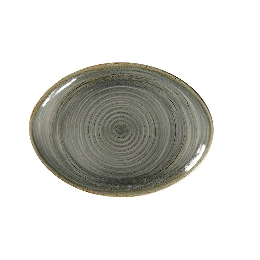 Plateau Ovaal, 26x19cm – Spot Peridot (Set van 12)