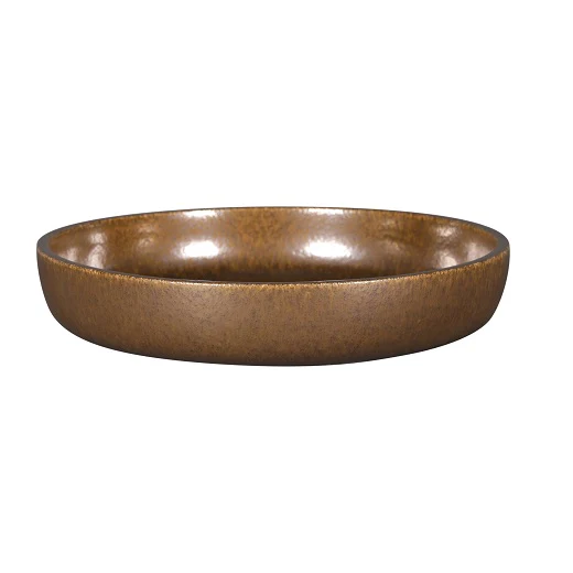 Diep Bord, Ø24xH:4,5cm – Ease Rust (Set van 2)