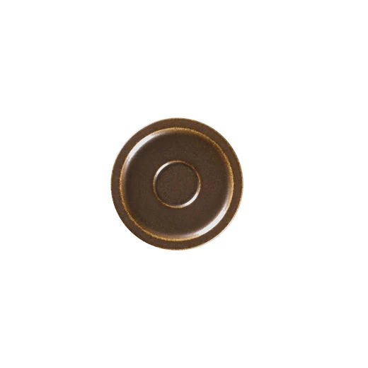 Schotel espressokop, Ø13xH:2cm – Ease Rust (Set van 12)