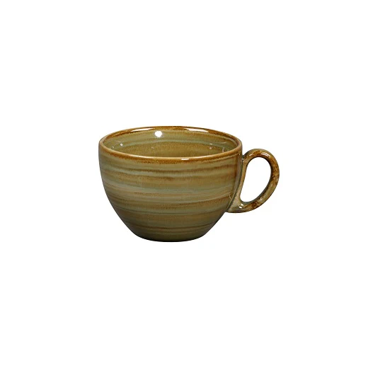 Cappuccinokop, Ø10xH:6,5cm, 28cl – Spot Emerald (Set van 12)