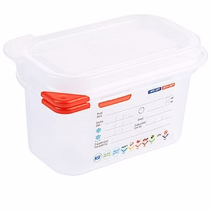 Voorraadbak Poly, 1/9 GN, H:10 cm, 1 L