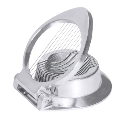 Eiersnijder plakjes, Aluminium, 11xH:3,5 cm