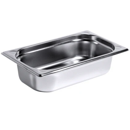 Gastronormbak RVS, 1/4 GN, H:6,5 cm, 1,8 L