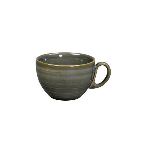 Cappuccinokop, Ø10xH:6,5cm, 28cl – Spot Jade (Set van 12)