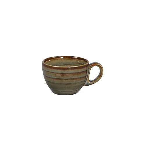 Koffiekop, Ø8xH:5,5cm, 15cl – Spot Peridot (Set van 12)