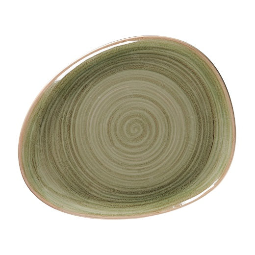 Bord Organic, 28×22,6cm – Spot Emerald (Set van 12)