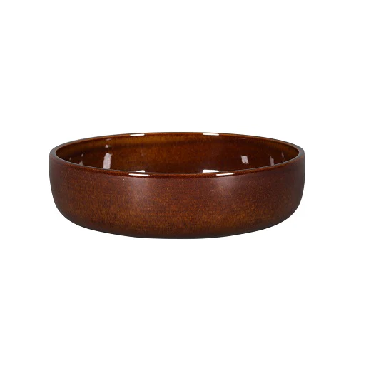 Schaal, Ø20xH:5,8cm – Ease Honey (Set van 4)