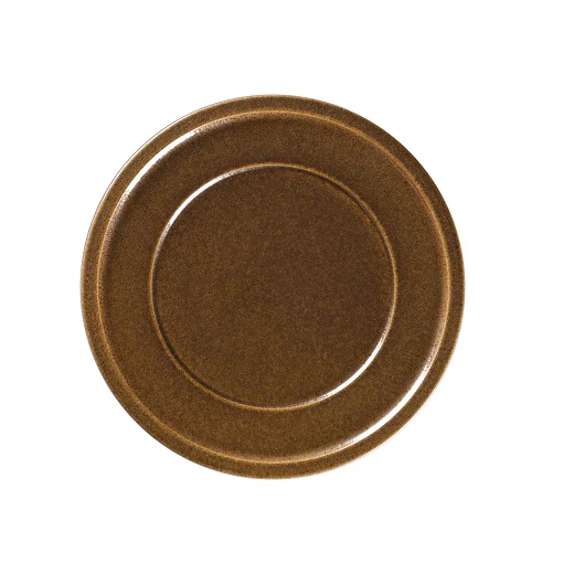 Bord met rand, Ø24xH:2cm – Ease Rust (Set van 12)