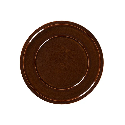 Bord met rand, Ø24xH:2cm – Ease Honey (Set van 12)