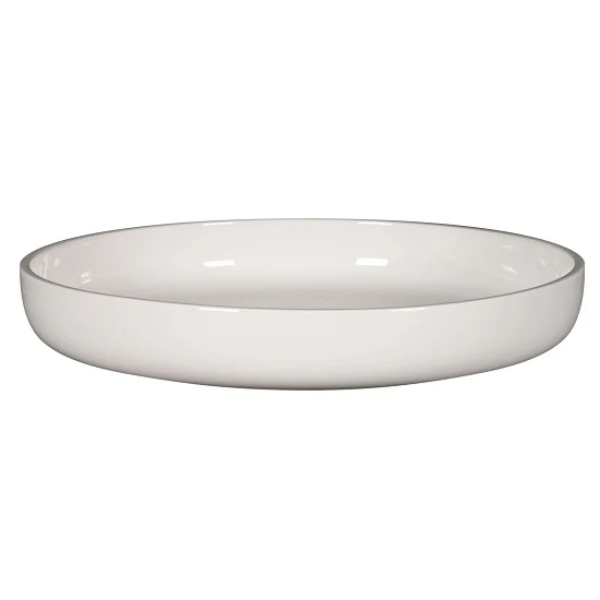 Diep Bord, Ø29,6xH:4,5cm – Ease White (Set van 2)