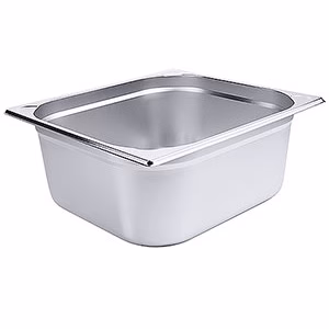 Gastronormbak RVS, 2/3 GN, H:15 cm, 13 L