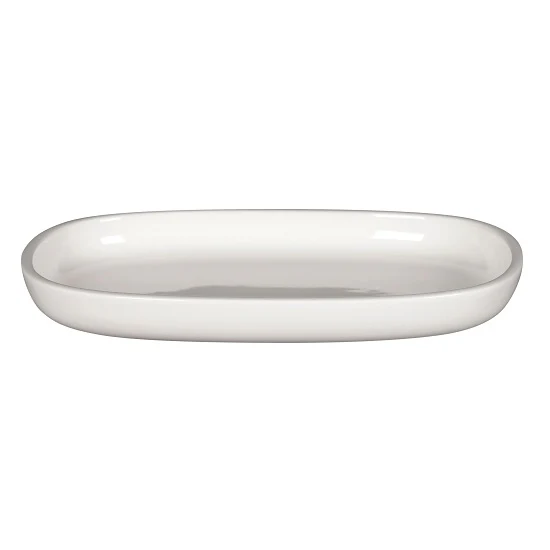 Bord Ovaal, 22,5x15xH:3,1cm – Ease White (Set van 12)
