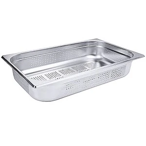 Gastronormbak Geperf., 1/1 GN, H:10 cm, 14 L