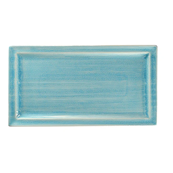 Plateau Rechthoekig, 38,5x21cm – Spot Saphire (Set van 6)