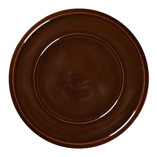 Bord met rand, Ø32xH:2cm – Ease Honey (Set van 6)