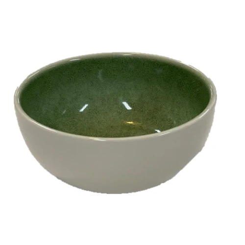 Kom, 12 cm – Ariane Chrome Green